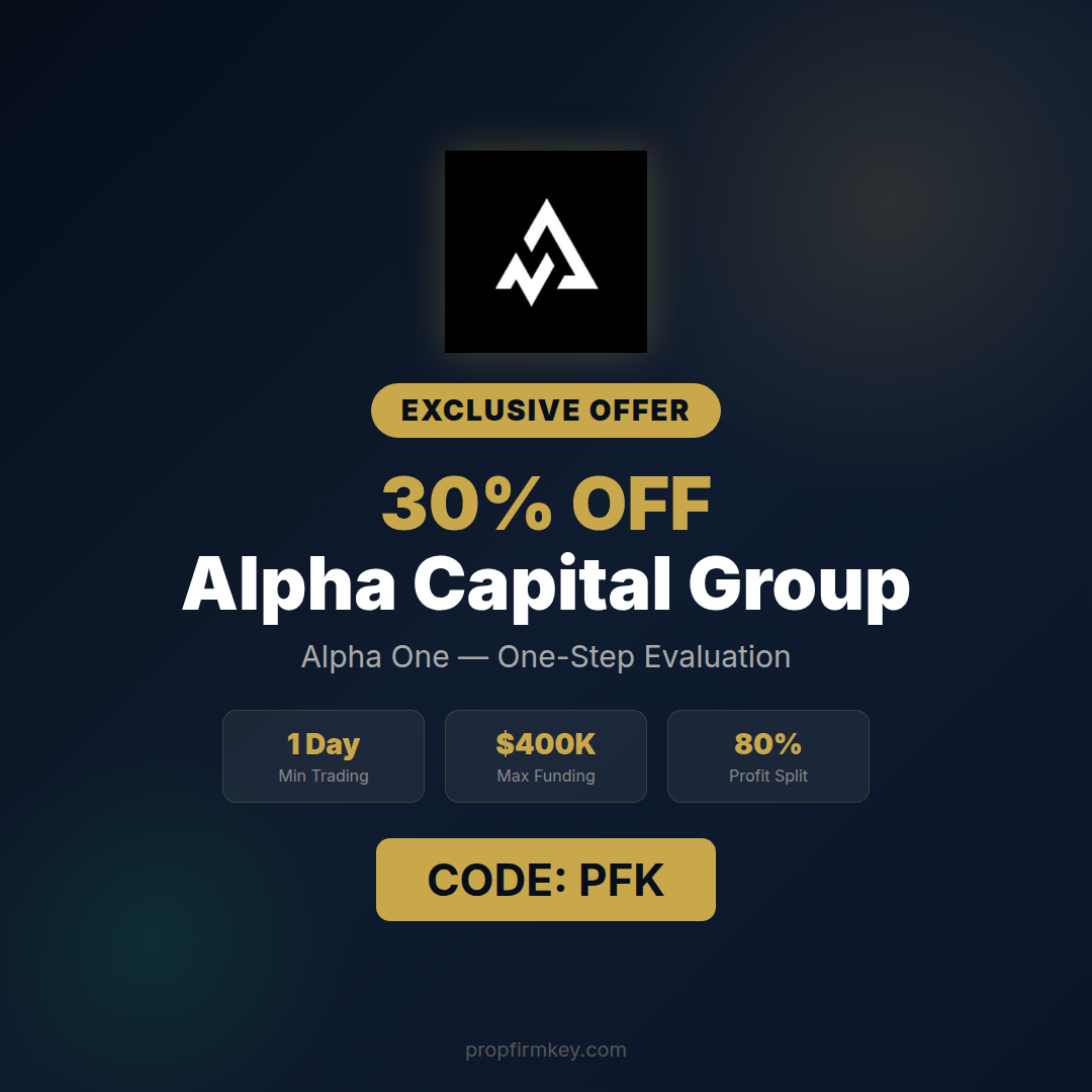 Alpha Capital Group Promo Code PFK